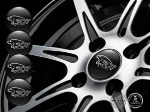Peugeot Aufkleber Dome Stil Individuelle Rennsportembleme